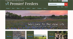 Desktop Screenshot of premierfeeders.com